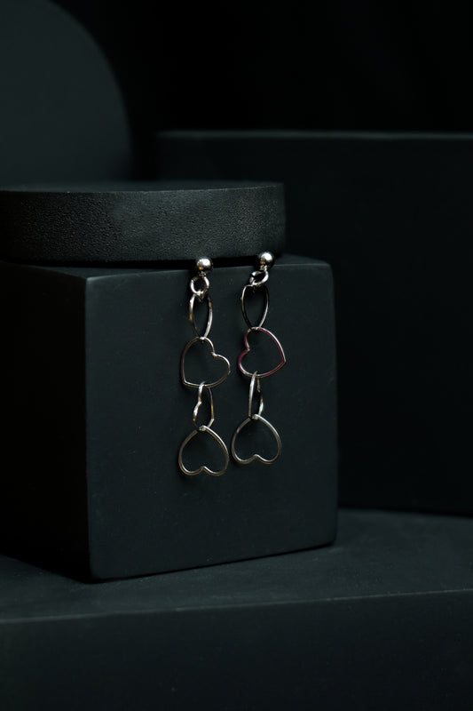 Heart Lock Earrings