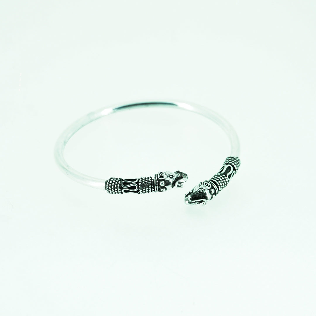 Fabulous Snake Design Sterling Silver Bracelets