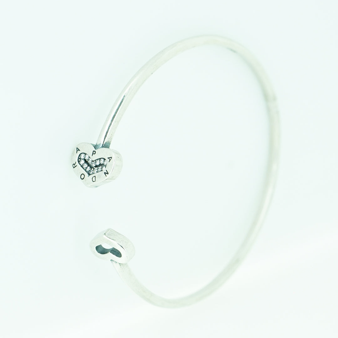 Sterling Silver Heart Design Bracelet