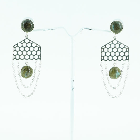 Silver Plated Dangler Drop Earring