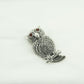 Gorgeous Mini Owl In A Sitting Pose Brooche