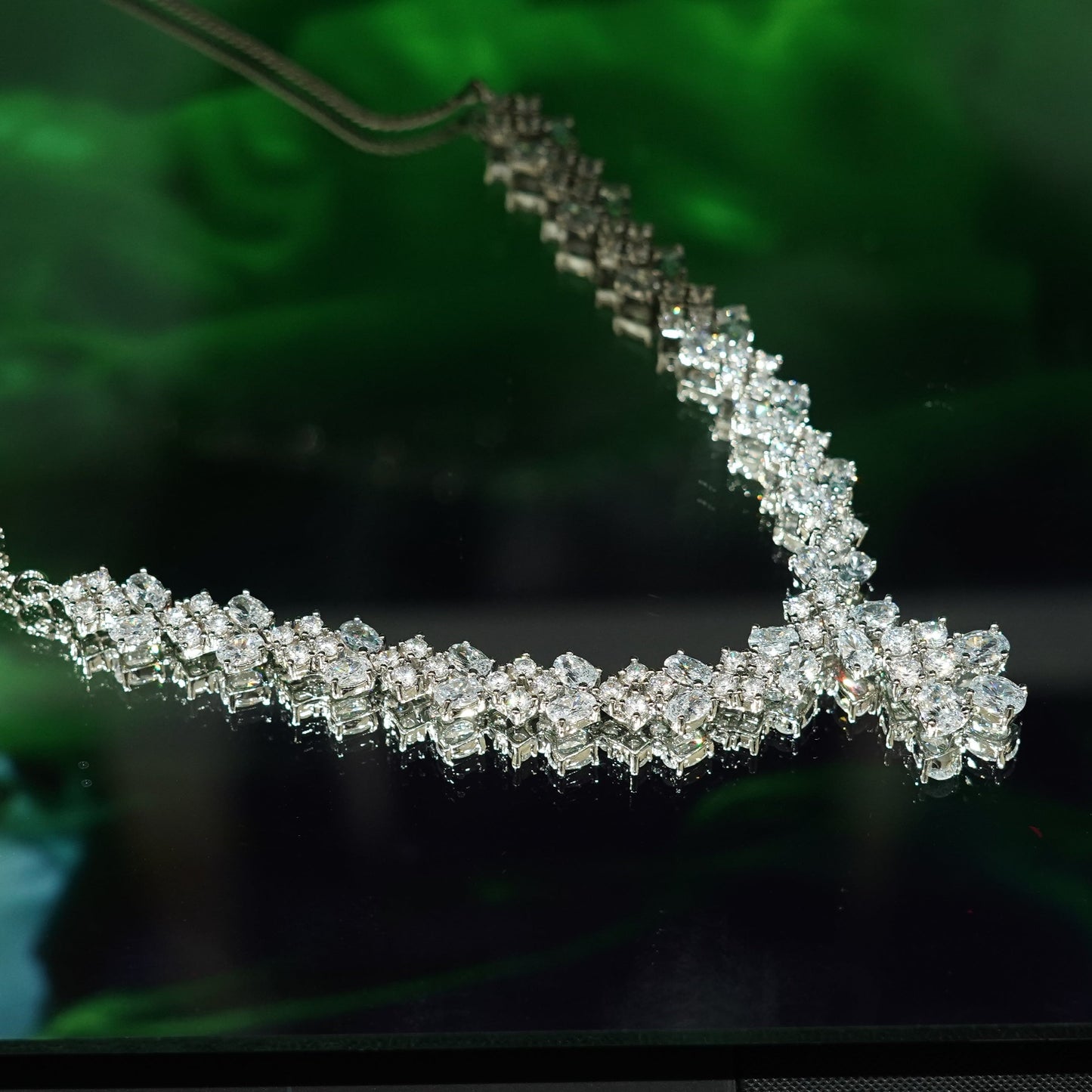 Sterling Silver Floweret Necklace