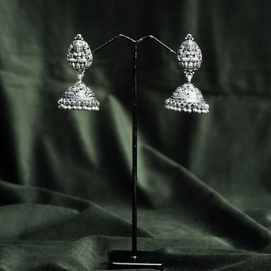 Goddess Shaped Silver Earring for the Beautiful You