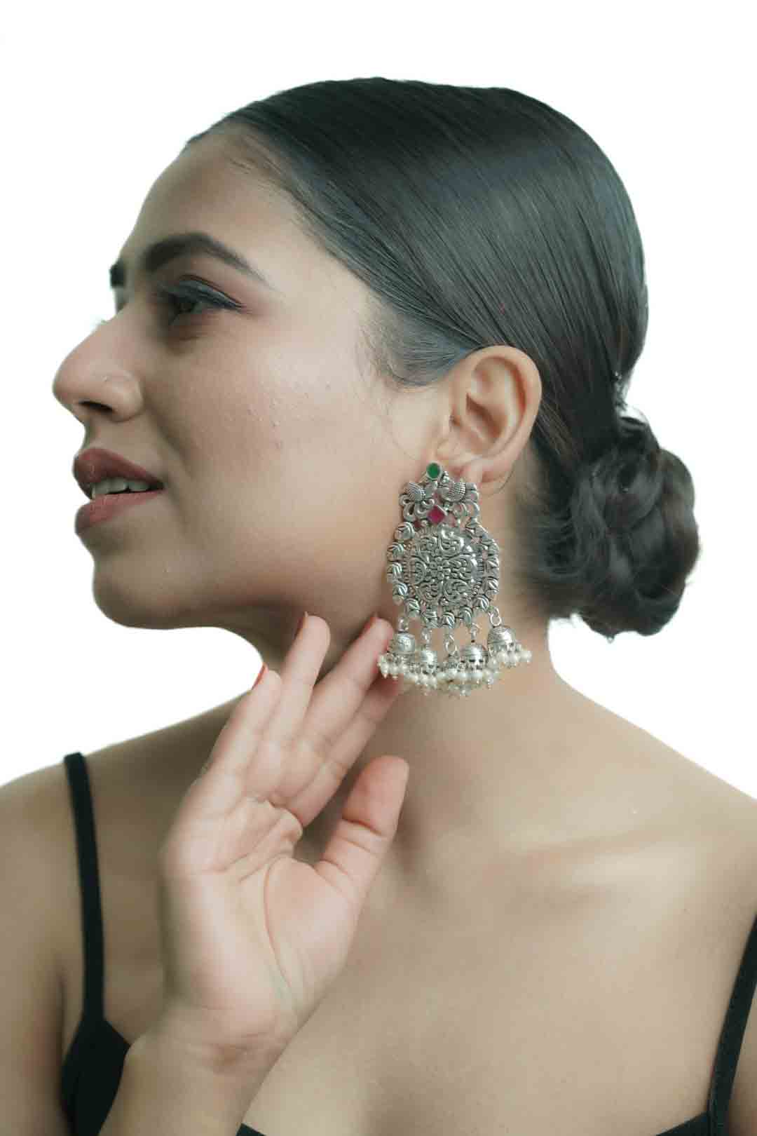 Antique Earring With Pearl