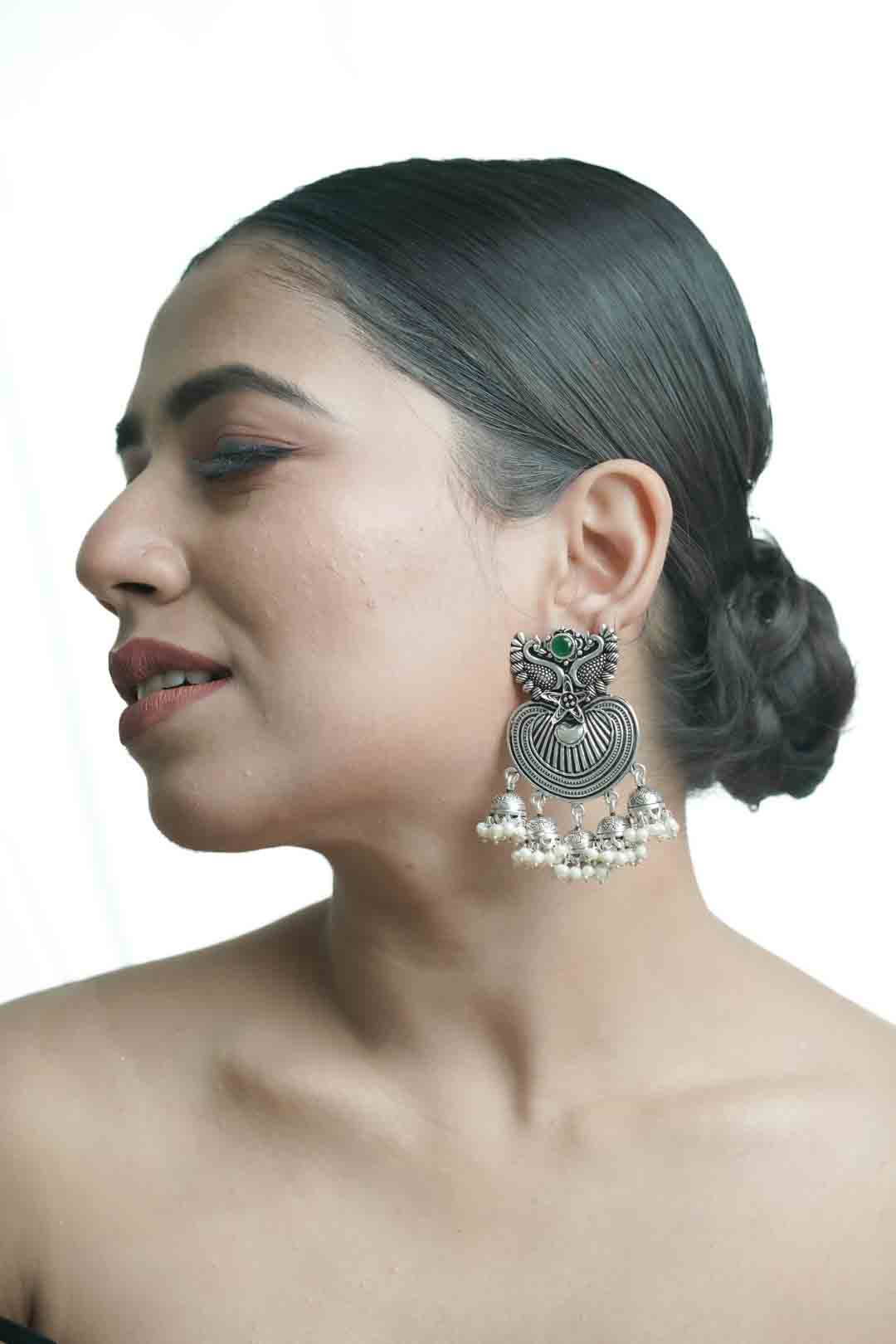 Owl Shaped Antique Earring